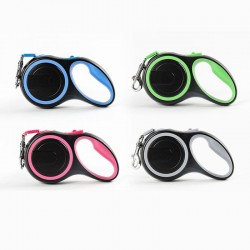 Custom Dog Strong Leash Anti-bite Nylon Tape for Small Medium Dogs Heavy Duty Pet Walking Leash