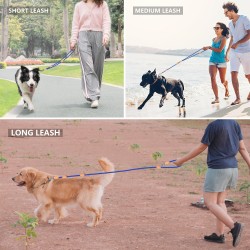 Adjustable Pet Training Leash Tactical Dog Walking Slung Shoulder Hands Free Leashes Running Dog Leash