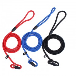 Wholesale Dog Adjustable Leash neoprene padded nylon rope durable pet training leash
