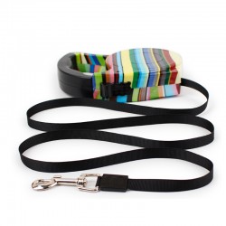 Custom Pet Adjustable Leash Slip Luxury Nylon Rope Custom Print Logo Pet Retractable Dog Leash for Dog