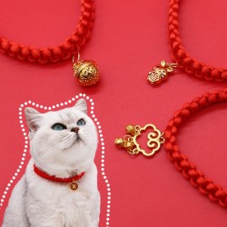 Cat Red-Rope Adjustable Collar