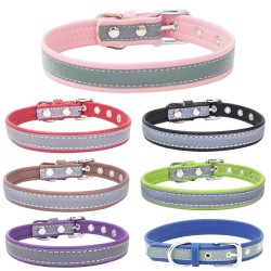 Custom Dog Nylon Collar Leashes Luxury Nylon Custom Dog Collar With Name Plate