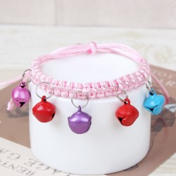 Wholesale Adjustable Cat Collar With Bell Dog Collar Pets Accessories