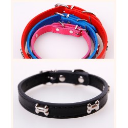 Wholesale Dog Adjustable Collar No Pull Collar Factory PU Designer Dog Collar