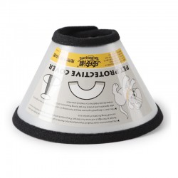 Pet Anti-bite Safety Collar Adjustable Reflective Safety Pet Cat Dog Neck Recovery Protective Elizabethan Collar for Pet