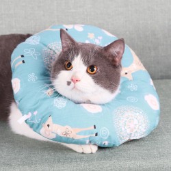 Custom Pet Elizabethan Collar Dogs Cats Protective Hood Anti-Scratch Neck Ring Pets Dog Cat Recovery Shield Cover