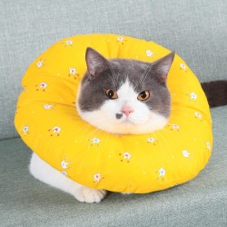 Custom Pet Elizabethan Collar Dogs Cats Protective Hood Anti-Scratch Neck Ring Pets Dog Cat Recovery Shield Cover