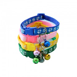 Adjustable Pet Necklaces Collar With Bell Dog Collar Pets Accessories