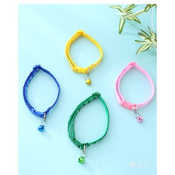 Adjustable Pet Necklaces Collar With Bell Dog Collar Pets Accessories
