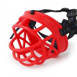 Durable Dog Breathable Muzzle Different Sizes Adjustable Nylon And Neoprene Protect Dog Muzzles For Dogs
