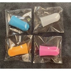 Silicone Pet Toothbrush Gum Eco-Friendly Daily Oral Care Anti-Plaque Gum Health for Cats and Dogs