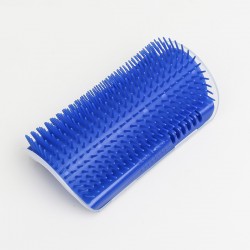 Cat Scratcher Grooming Brush Cat Groomer Wall Corner Brushes for Indoor Pet Self Grooming Tool Brush