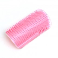 Cat Scratcher Grooming Brush Cat Groomer Wall Corner Brushes for Indoor Pet Self Grooming Tool Brush