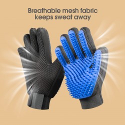Cat Hair Remover Glove Grooming Supplies Cat Hair Remover Deshedding Glove Dog Cat Horse Pet Deshedding Brush Glove