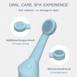 Pet Anti-stone Mouth Toothbrush Small Animal Pet Cleaning Brush Soft Care Full Surround Silicone Finger Toothbrush for Animal