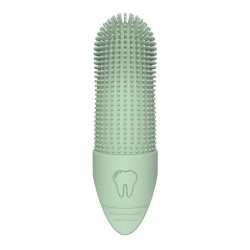 Pet Anti-stone Mouth Toothbrush Small Animal Pet Cleaning Brush Soft Care Full Surround Silicone Finger Toothbrush for Animal