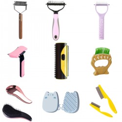 Pet Steel Deshedding Brush