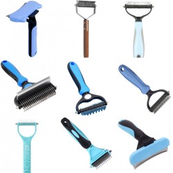 Steel Deshedding Brush