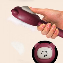 Self Cleaning Dog Brush One-Button Slicker Self Cleaning Comb Pet Hair Remover Brush for Cats Grooming Tools Pets Dematting Comb