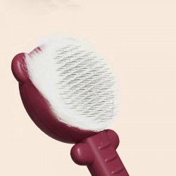 Self Cleaning Dog Brush One-Button Slicker Self Cleaning Comb Pet Hair Remover Brush for Cats Grooming Tools Pets Dematting Comb