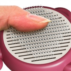 Self Cleaning Dog Brush One-Button Slicker Self Cleaning Comb Pet Hair Remover Brush for Cats Grooming Tools Pets Dematting Comb