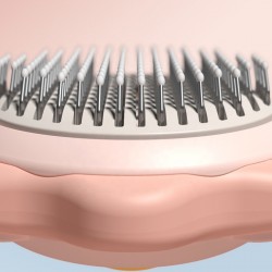 Pet Hair Removal Brush Stainless Steel Pet Grooming Brush for Short Long Haired Dogs Cats Cat Grooming Brush