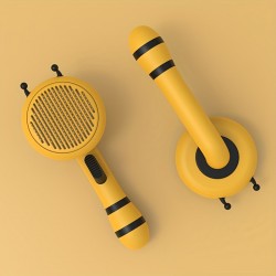 Bee Style Pet Brush Cat Comb Dog Hair Grooming Removes Brush Special Needle Combs Pet Tangled Hair Cleaner Cleaning