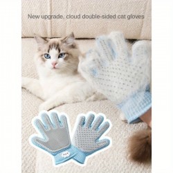 Pet Body Bathing Gloves Magic Silicone for Animal Perfect Bathe Shampoo Dog &Cat Brush Gloves