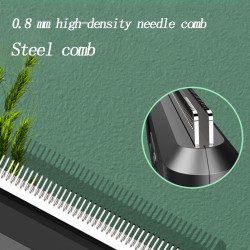 Custom Cat Detangling Comb Pet Grooming Products Lightweight Pet Hair Grooming Metal Stainless Steel Dog Cat