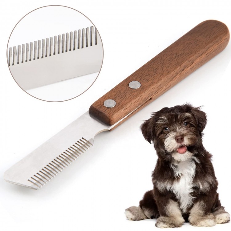 Wooden Handle Pet Comb Wooden Handle Pet Comb