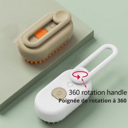 Eco-Friendly Cat Hair Brush Water Sticky Brush for Cats Pet Hair Removal Comb with Water Cleaning Brush