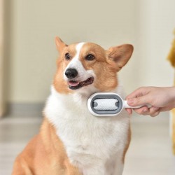 Hair Removal Pet Comb Cleaning Double Side Bath Rake Comb Pet Dog Cat Shedding Deshedding Brush Grooming Comb