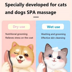Custom Dog Massage Comb Bath Brush Teddy Special Cat Comb to Float Hair Comb Brush Detangling Brush