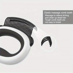 Pet Hair Removal Brush Cleaning Brush Soft Dog Cat Combs Pet Grooming Massage Comb