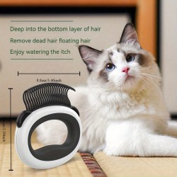 Pet Hair Removal Brush Cleaning Brush Soft Dog Cat Combs Pet Grooming Massage Comb