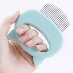 Cat Hair Remover Brush Pet Grooming Tools Dog Massage Comb Brush Cute Handle Remove Loose Hairs