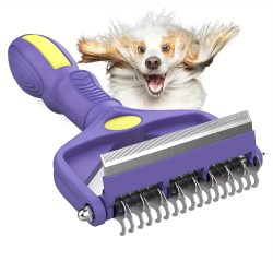 Double-Sided Pet Grooming Brush