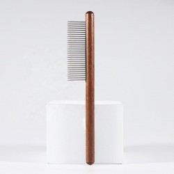 Pet Massage Hair Comb Hair Grooming Pet Removal Comb Solid Wood Comb Pet Products