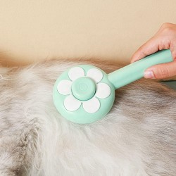 Pet Self Cleaning Brush Self Cleaning Slicker Brush Cat Comb Pet for Pets With Long or Short Hair