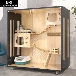 Wooden Outdoor Cat House