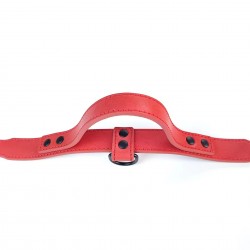 Custom Leather Pet Collar for Dogs - Tactical Collar with Handhold Grip for Anti-Pulling Control