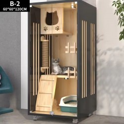 Wooden Cat House