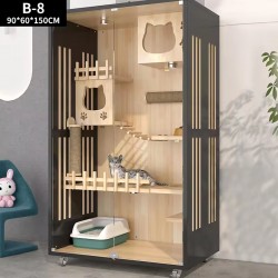 Custom Wooden Cat House Wall Mounted with Great Price New Design Wooden Out Door Pet House