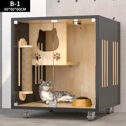 Custom Wooden Cat House Wall Mounted with Great Price New Design Wooden Out Door Pet House