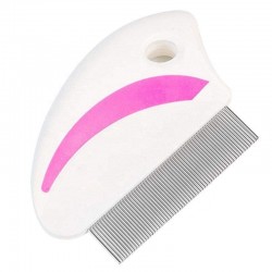 Pet Removing Flea Comb Cleaning Removing Lice Long Needle Tick Flea Durable Stainless Steel Flea Comb