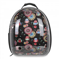 Wholesale Breathable Pet Backpack with Three Outlets for Dog
