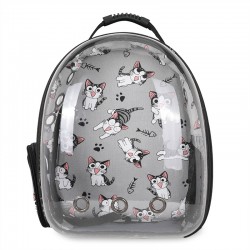 Wholesale Breathable Pet Backpack with Three Outlets for Outdoor Travel
