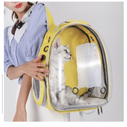 Custom Colorful Pet Backpack Fashion Dog Tote Backpack Large Capacity Breathable Sturdy Cat Bag