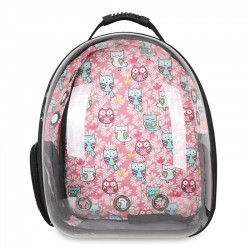 Wholesale Breathable Cat Backpack Small Pet Backpack with Three Outlets for Outdoor Travel
