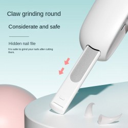Professional Cat Nail Trimmer Cutter Safety Sharp Pet Nail Clipper With Nail File